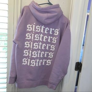 RARE* Sisters Apparel Lavender Hoodie